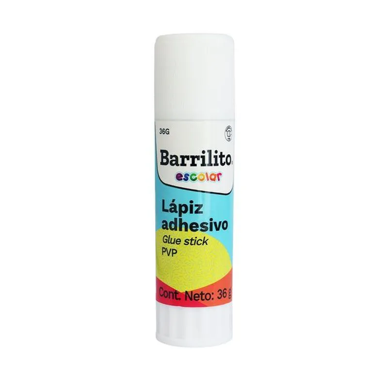 Lápiz Adhesivo Barrilito en Barra 36 g