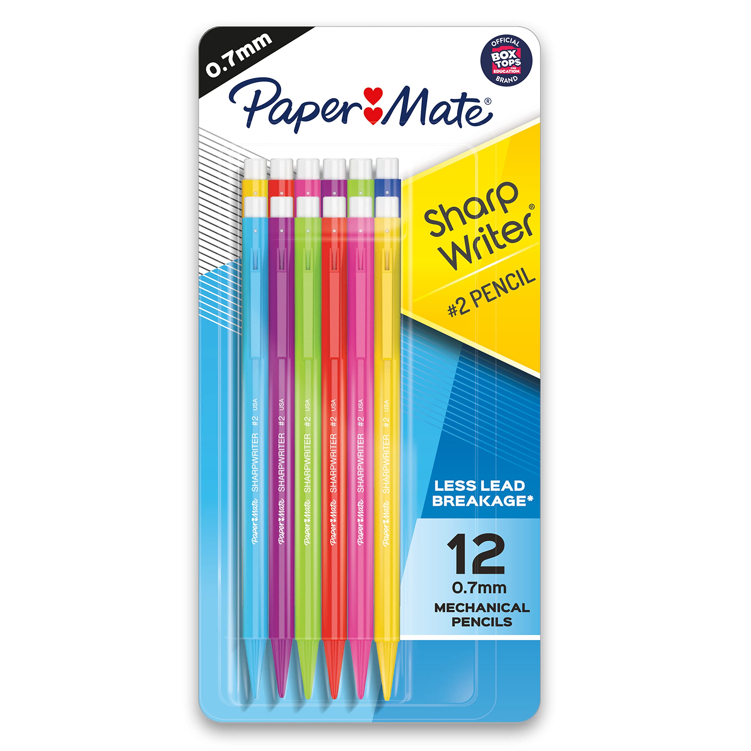Portaminas Paper Mate SharpWriter #2 5 piezas