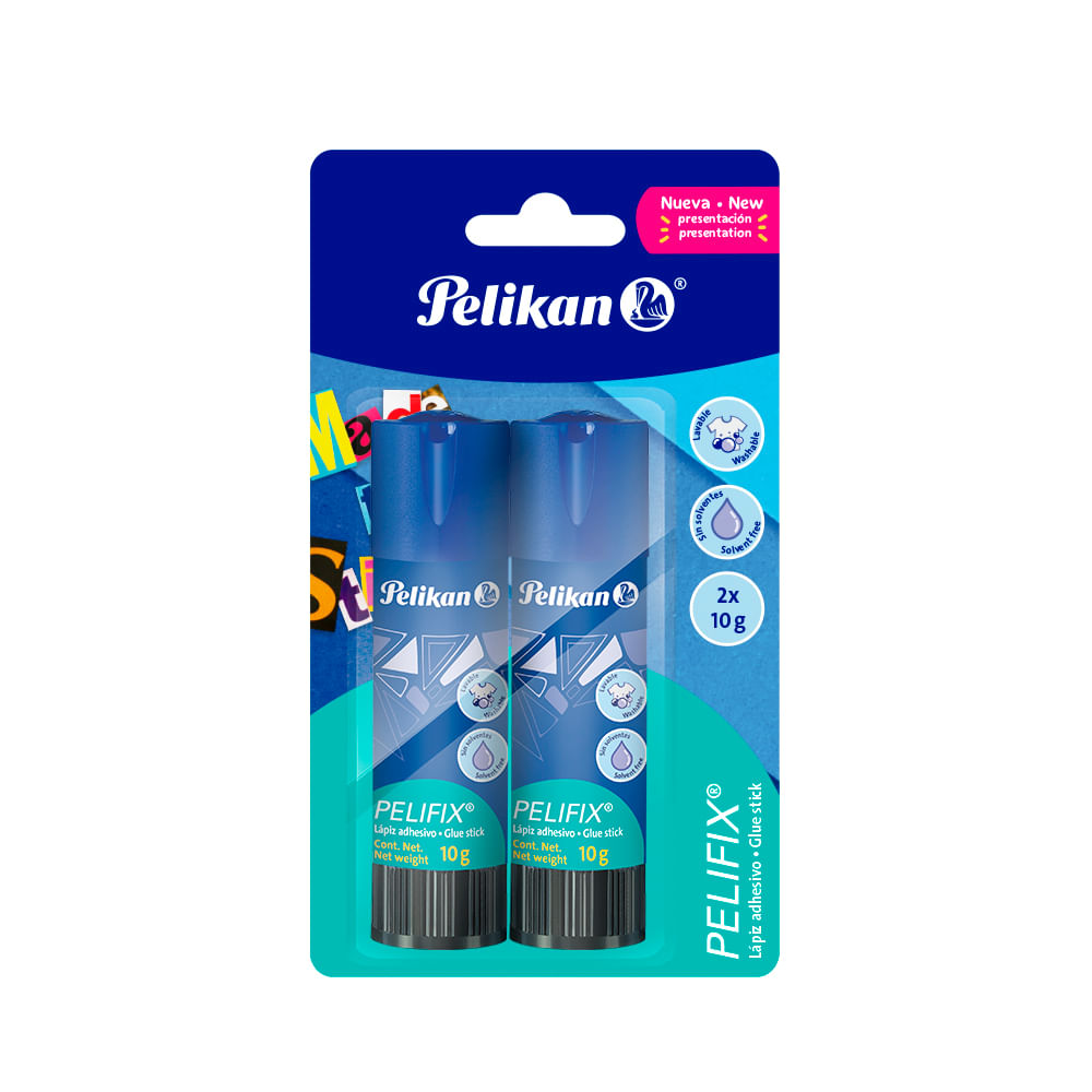 Lápiz Adhesivo Pelikan Pelifix 10g 2 piezas
